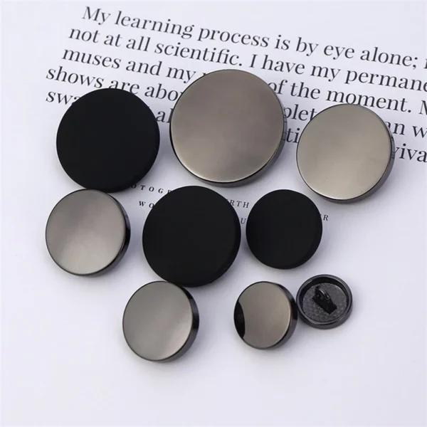 10 Pieces 10 15 20 25mm Golden Buttons for Clothes 20mm Sewing Material Sewing Accessories Windbreaker Jacket Button Women s Shirt Buttons