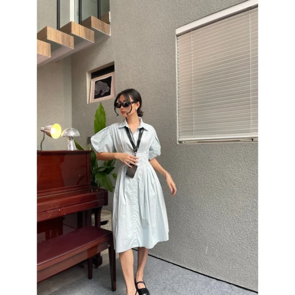 id-11134207-7ra0g-md74dpwo6gx397.webp Lauren Dress Women s Office Wear with Collar Poplin Material Dress Woman Dress Plus Size
