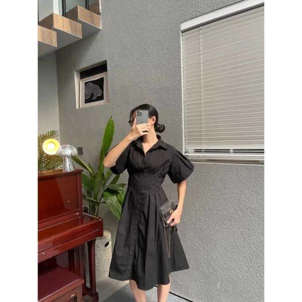 id-11134207-7ra0r-md74dpwoaomfd4.webp Lauren Dress Women s Office Wear with Collar Poplin Material Dress Woman Dress Plus Size