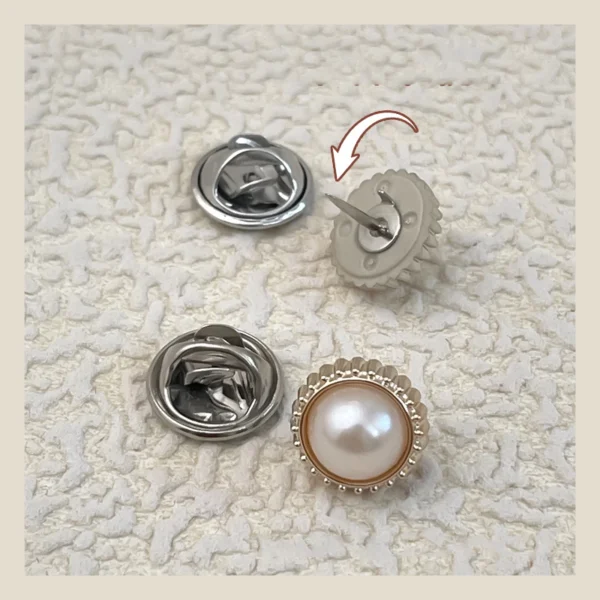 Brooch Fixed Clothes Pin Korean Waist Buckle Fashion Badge Pin Tudung Kerongsang