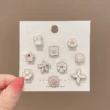 Brooch Fixed Clothes Pin Korean Waist Buckle Fashion Badge Pin Tudung Kerongsang