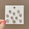 Brooch Fixed Clothes Pin Korean Waist Buckle Fashion Badge Pin Tudung Kerongsang