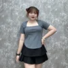 sg-11134201-7qvg0-lfovfq3na63mca.webp Women s Bigsize T shirt with square neck style made of strong stretchy