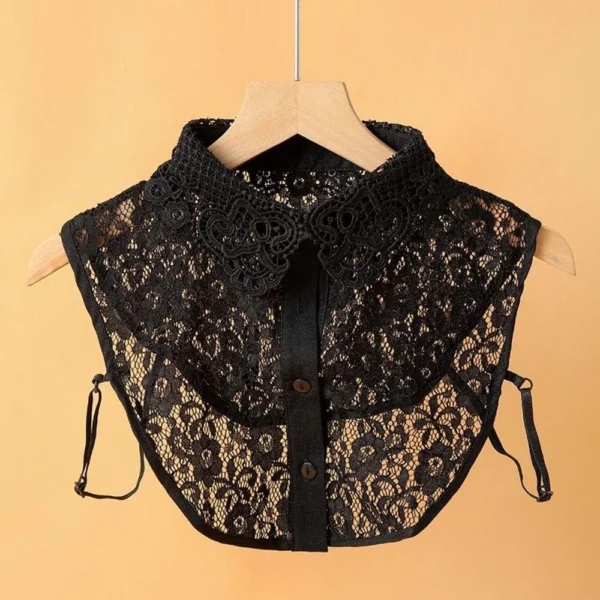 Detachable False Collar Lace DIY Fake Collar Neckline Detachable Adjust Clothes Women Girls