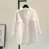 sg-11134201-7rfgt-m9tk8d8308yka1.webp Blouse Women European station Corduroy shirt Korean Style latest women loose casual cardigan shirt