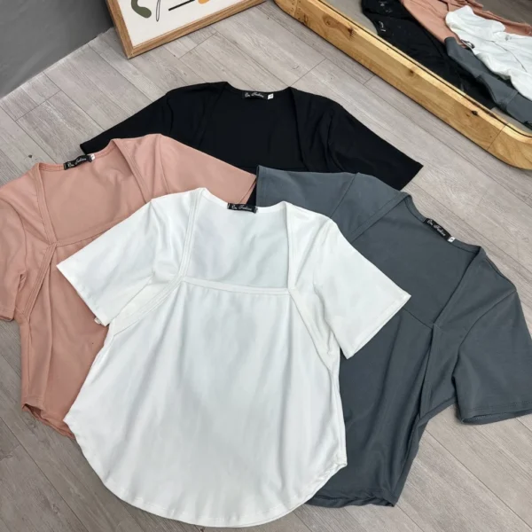 vn-11134207-7r98o-lzegjbwey2x984.webp Women s Bigsize T shirt with square neck style made of strong stretchy